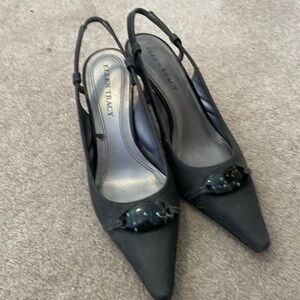 Grey dress heels